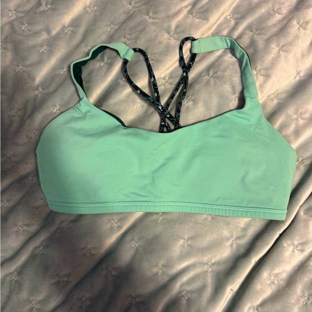 Lululemon Mint Green Sports Bra